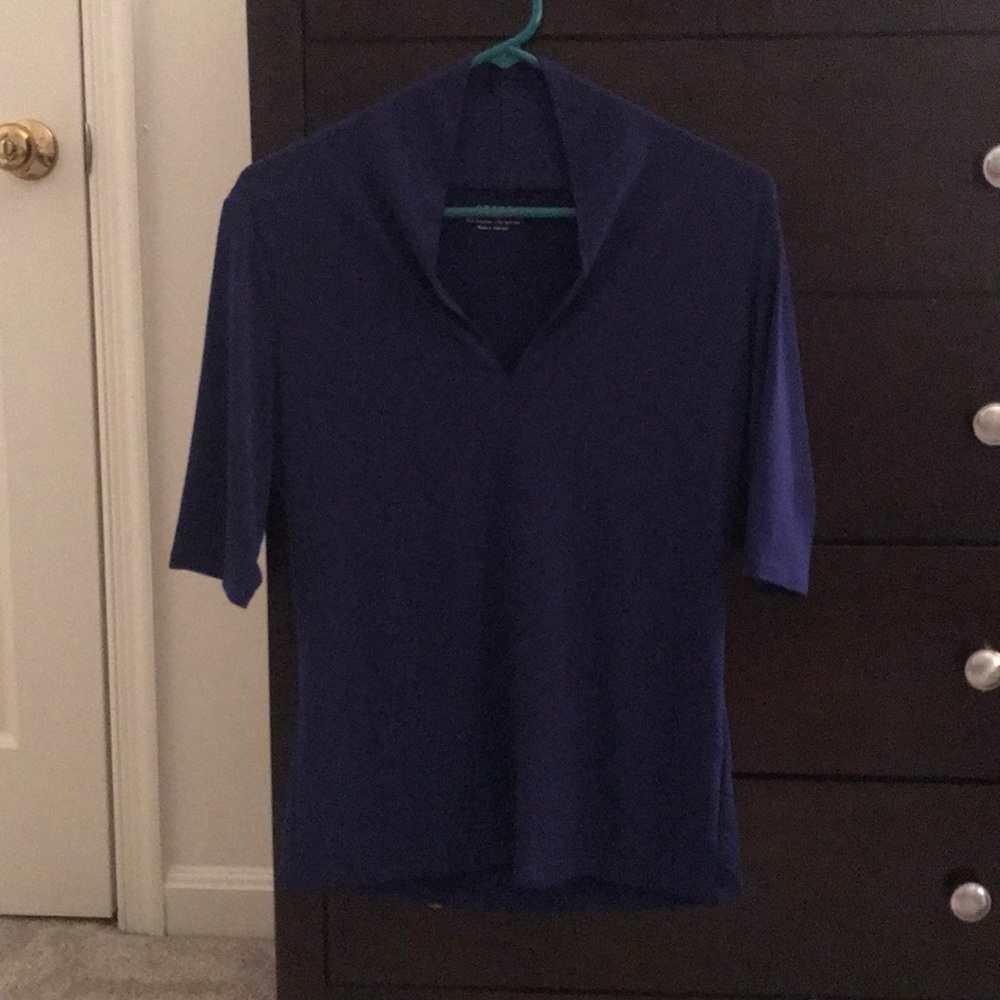Royal blue shirt